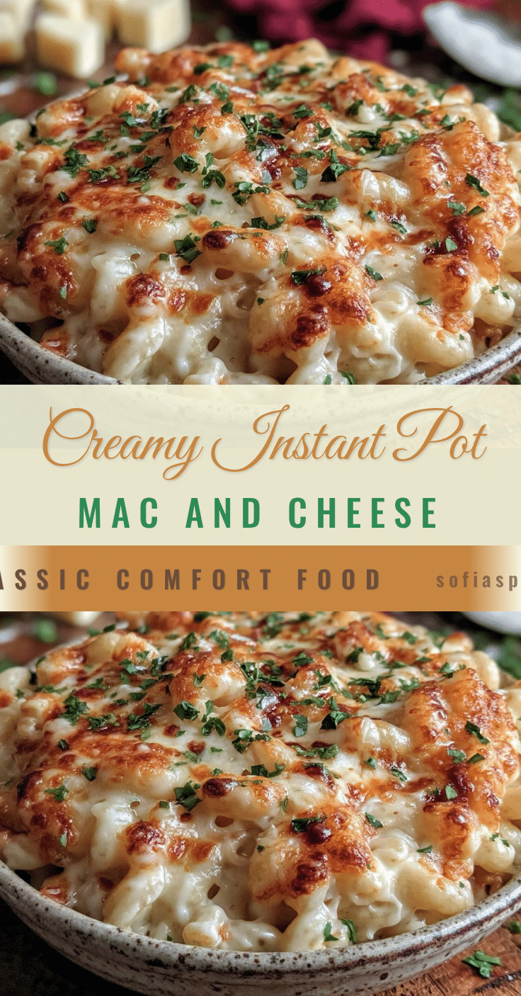creamy instant pot mac and cheese recipe