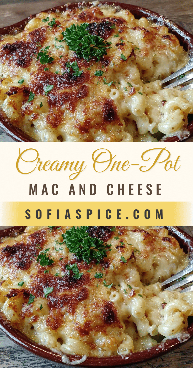 creamy one-pot mac and cheese recipe