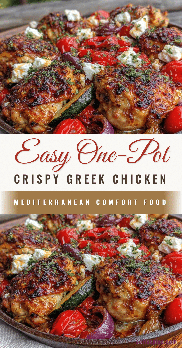 crispy one-pot greek chicken recipe