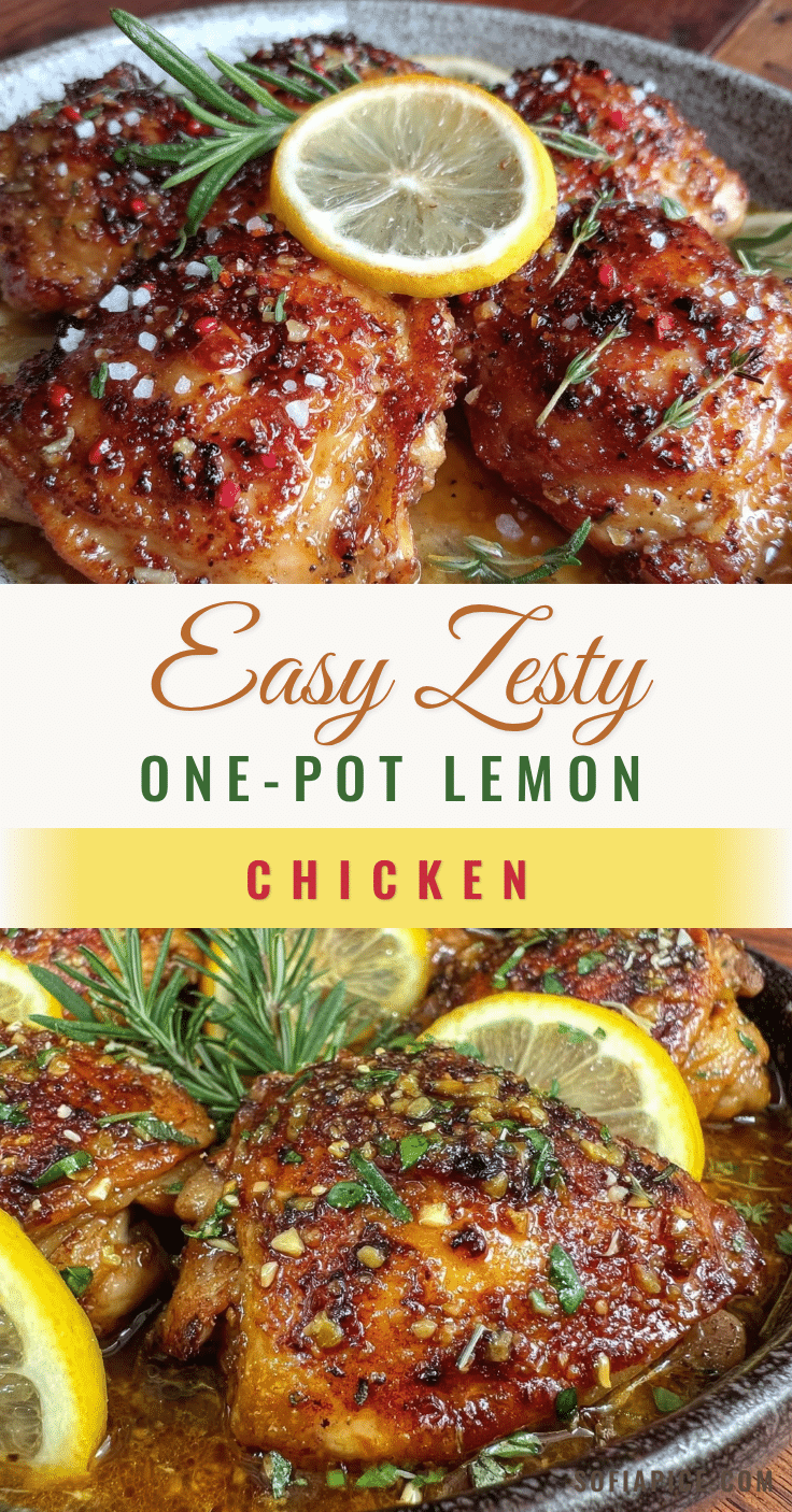easy one-pot lemon chicken recipe