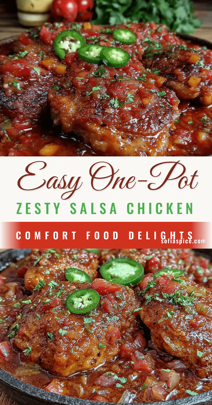 easy one-pot salsa chicken recipe