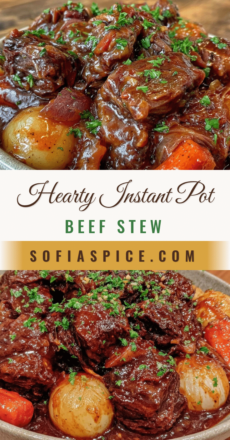 instant pot beef stew recipe