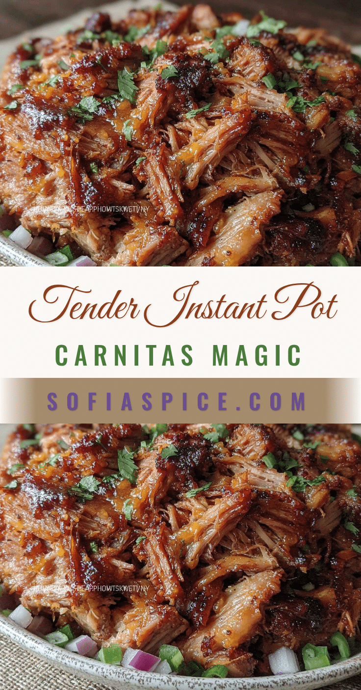 Instant Pot carnitas recipe