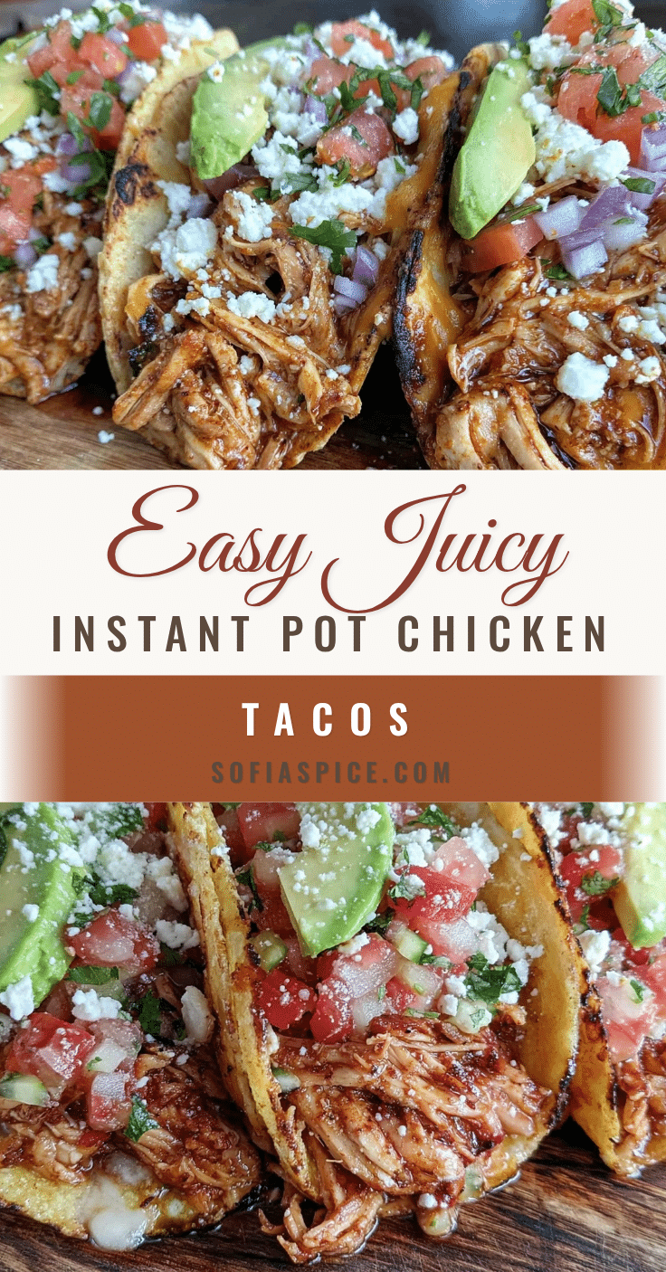 instant pot chicken tacos recipe