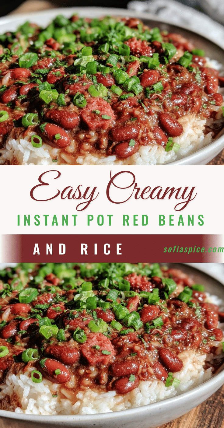 instant pot red beans and rice recipe