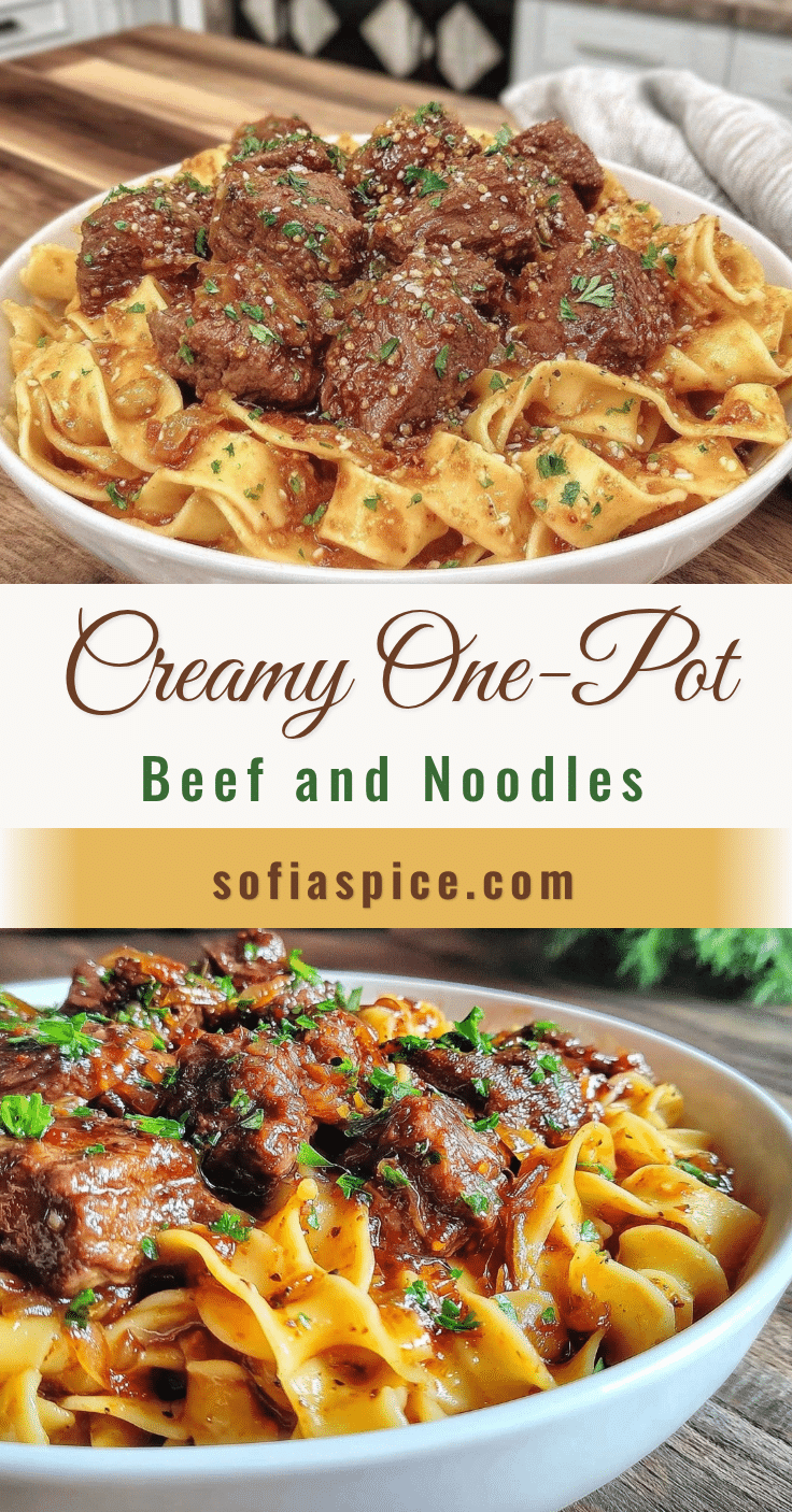 one-pot beef and noodles recipe