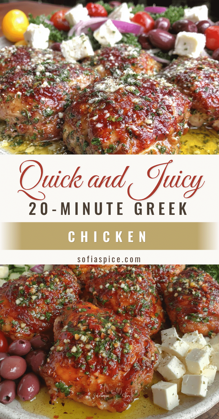 quick 20-minute greek chicken recipe