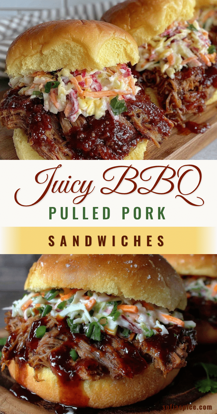 BBQ pulled pork sandwiches recipe