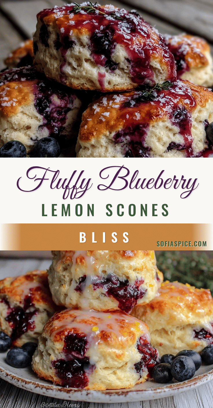 blueberry lemon scones recipe