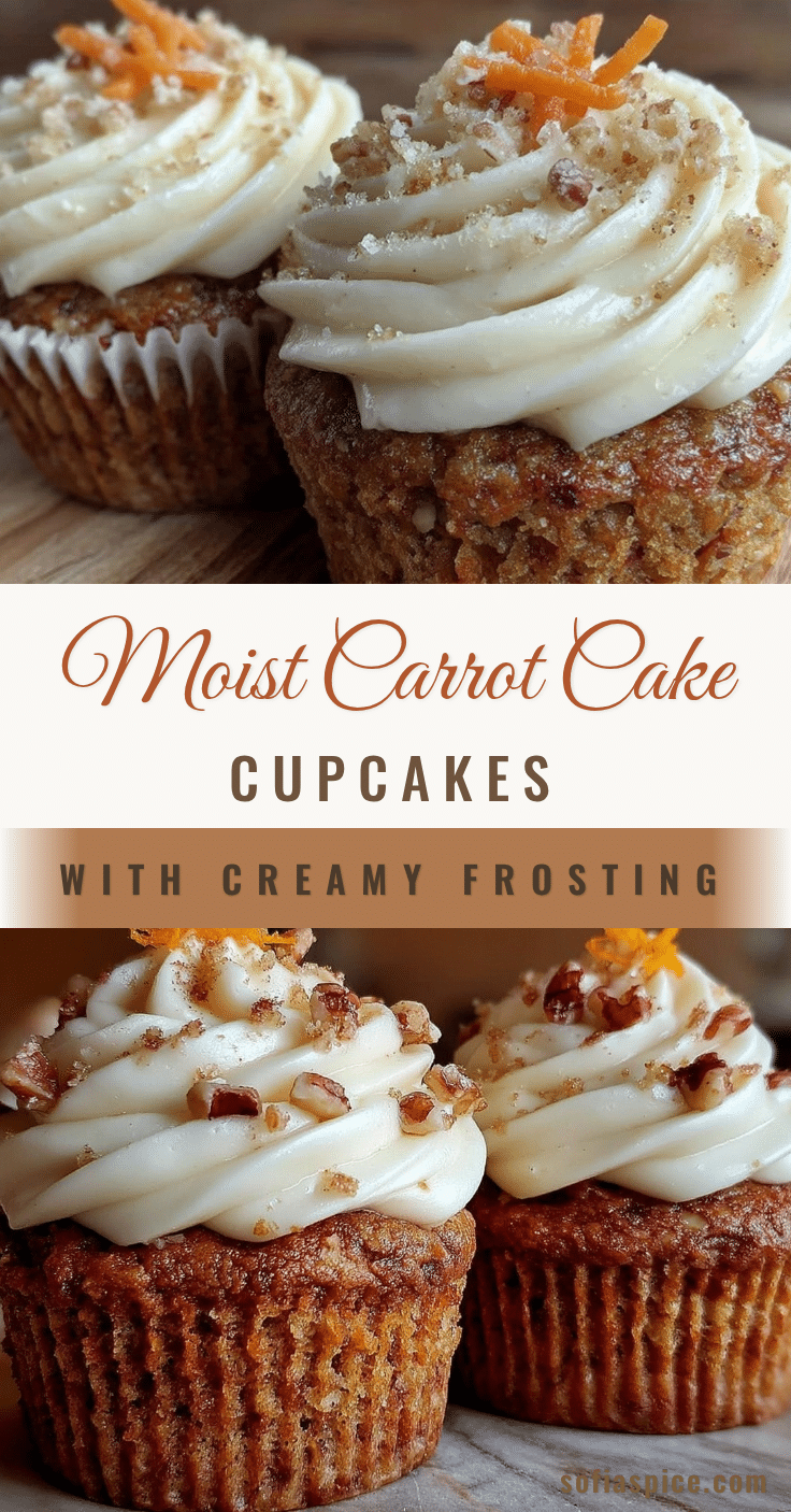 carrot cake cupcakes recipe