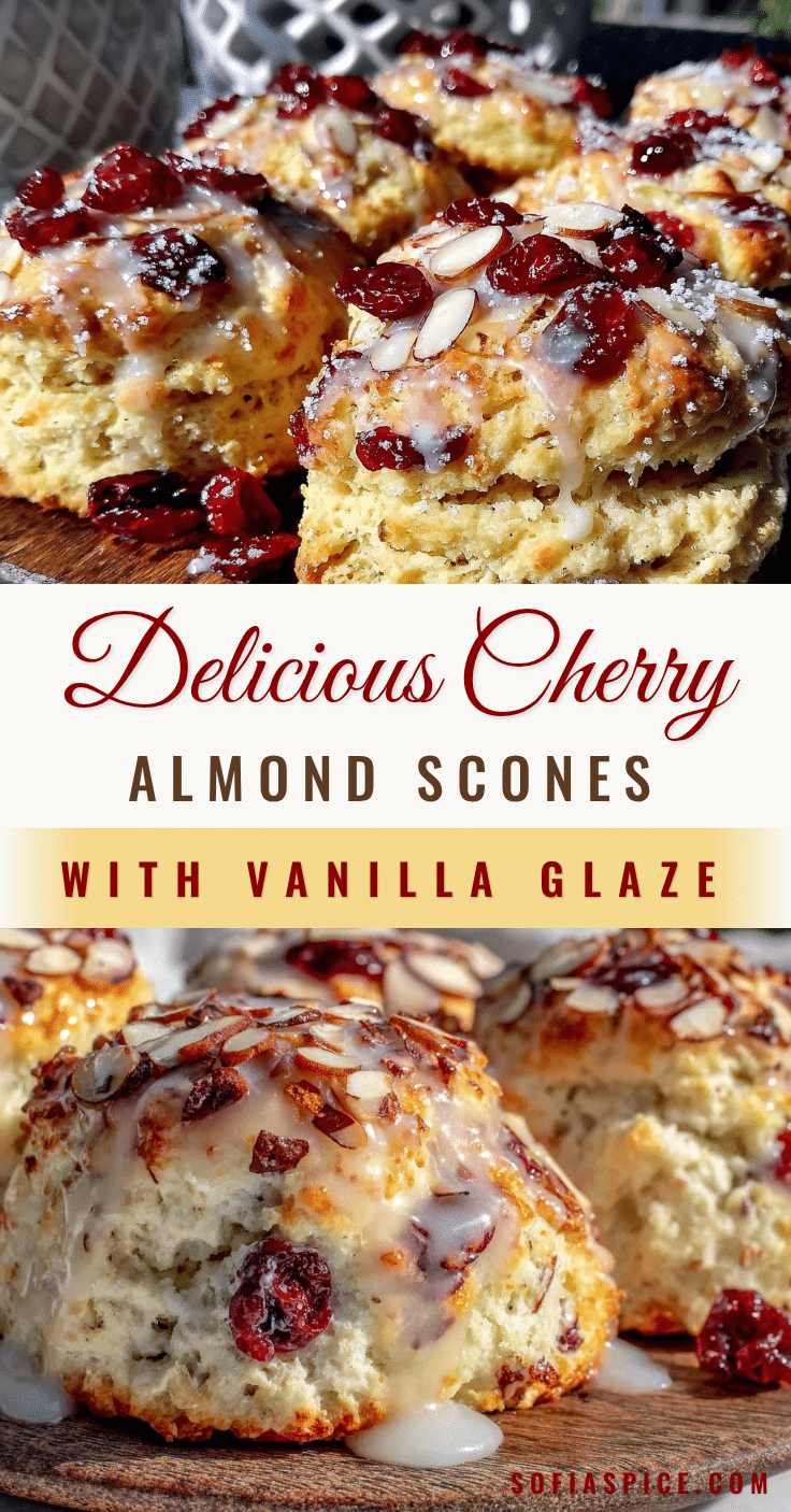 cherry almond scones recipe