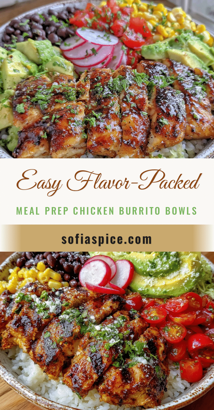 chicken burrito bowls recipe