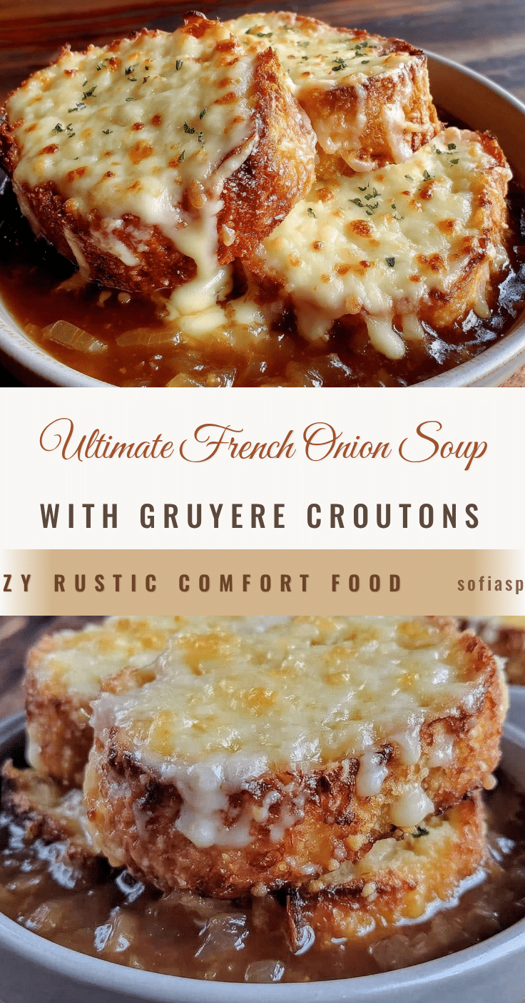 cozy french onion soup recipe