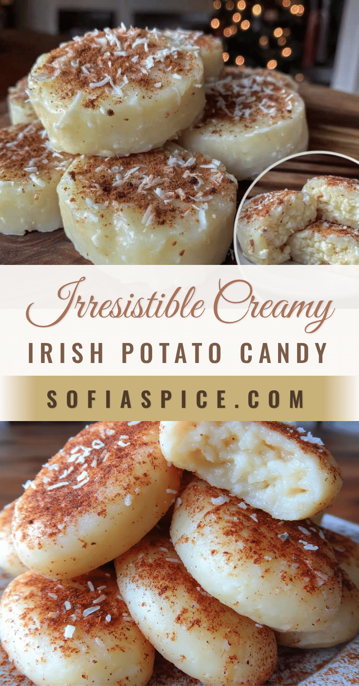 creamy irish potato candy recipe
