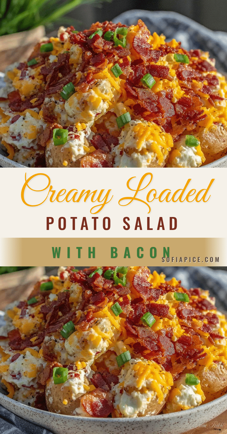 creamy loaded potato salad recipe