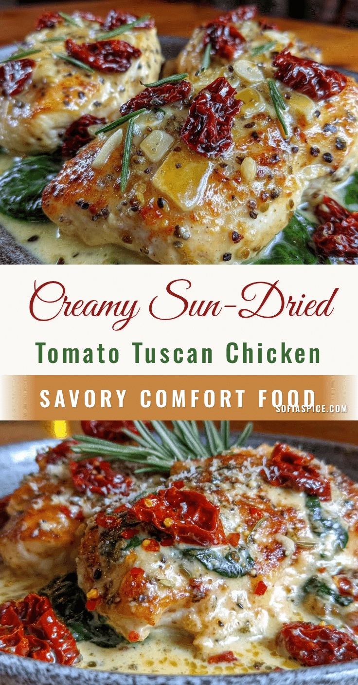 creamy tuscan chicken recipe
