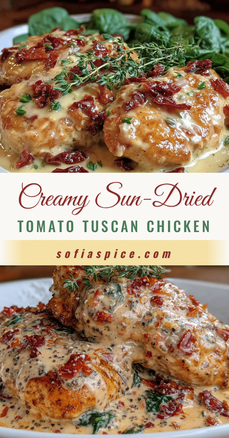 creamy Tuscan chicken recipe
