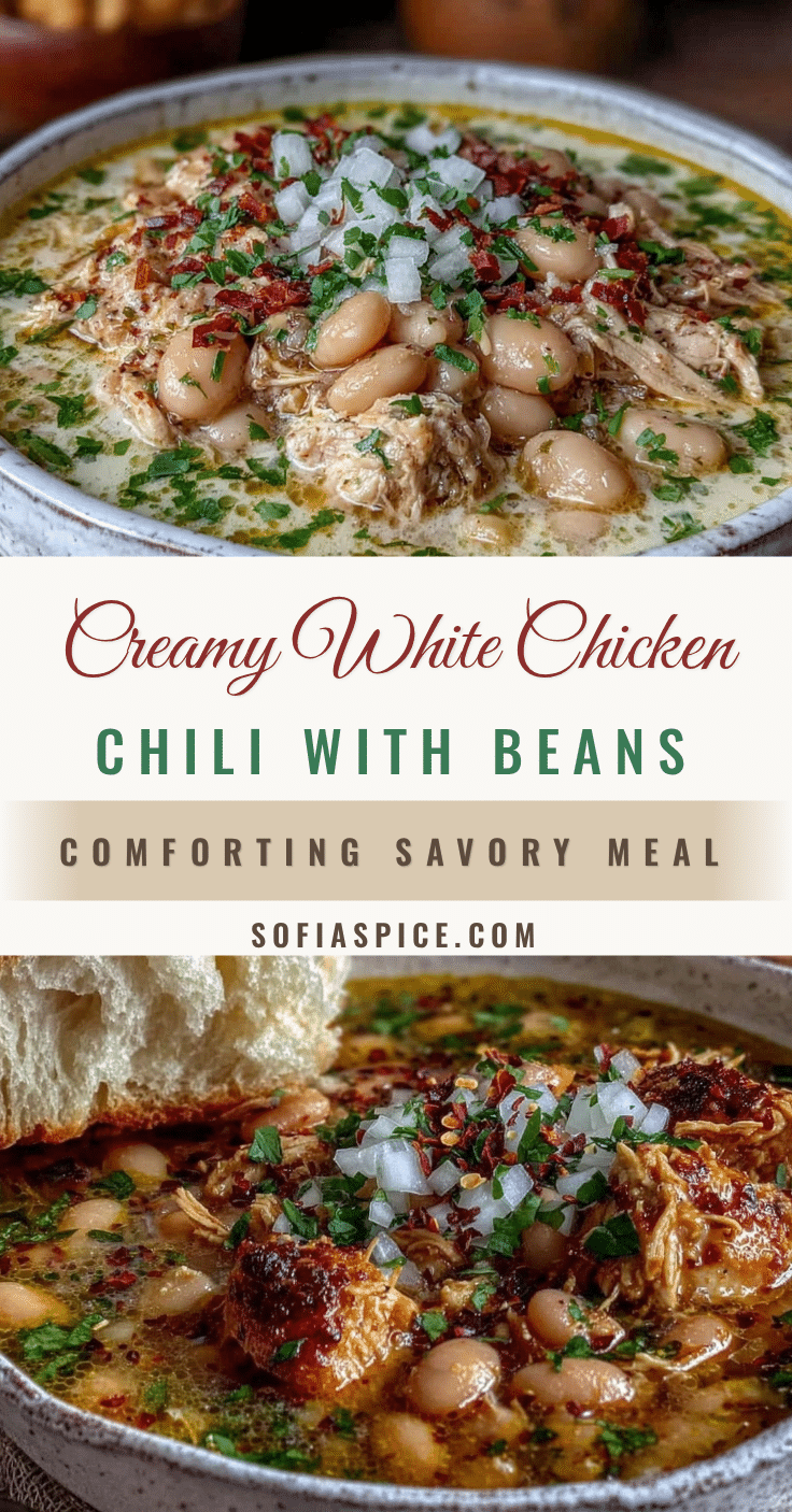 creamy white chicken chili recipe