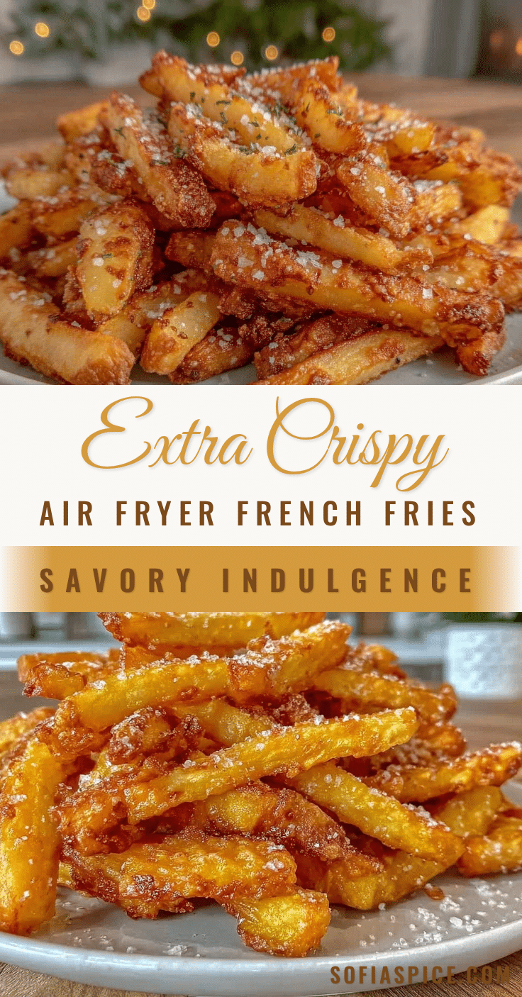 crispy air fryer french fries recipe