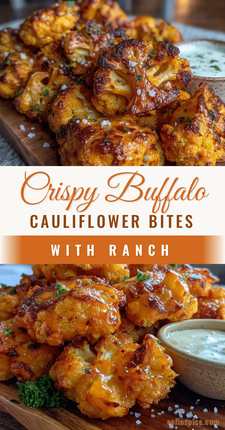 crispy buffalo cauliflower bites recipe