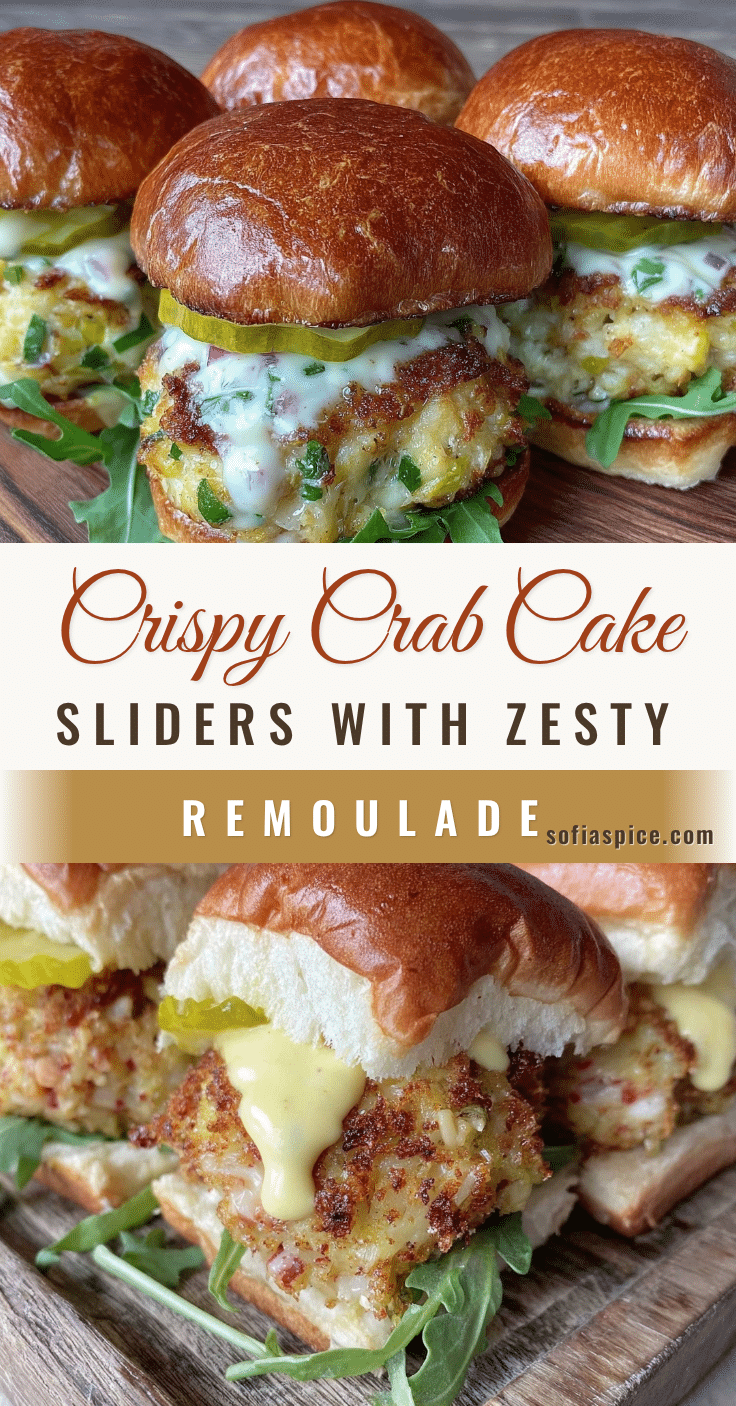 crispy crab cake sliders recipe