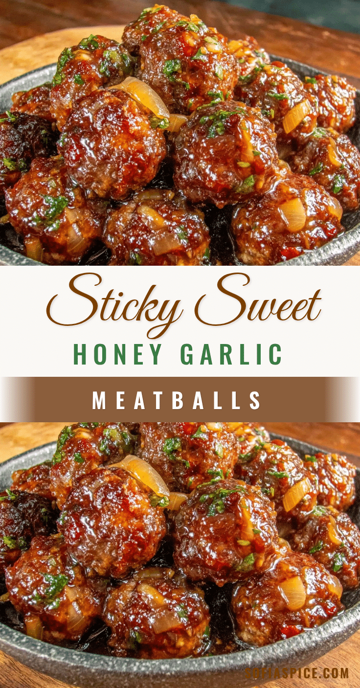 crockpot honey garlic meatballs recipe
