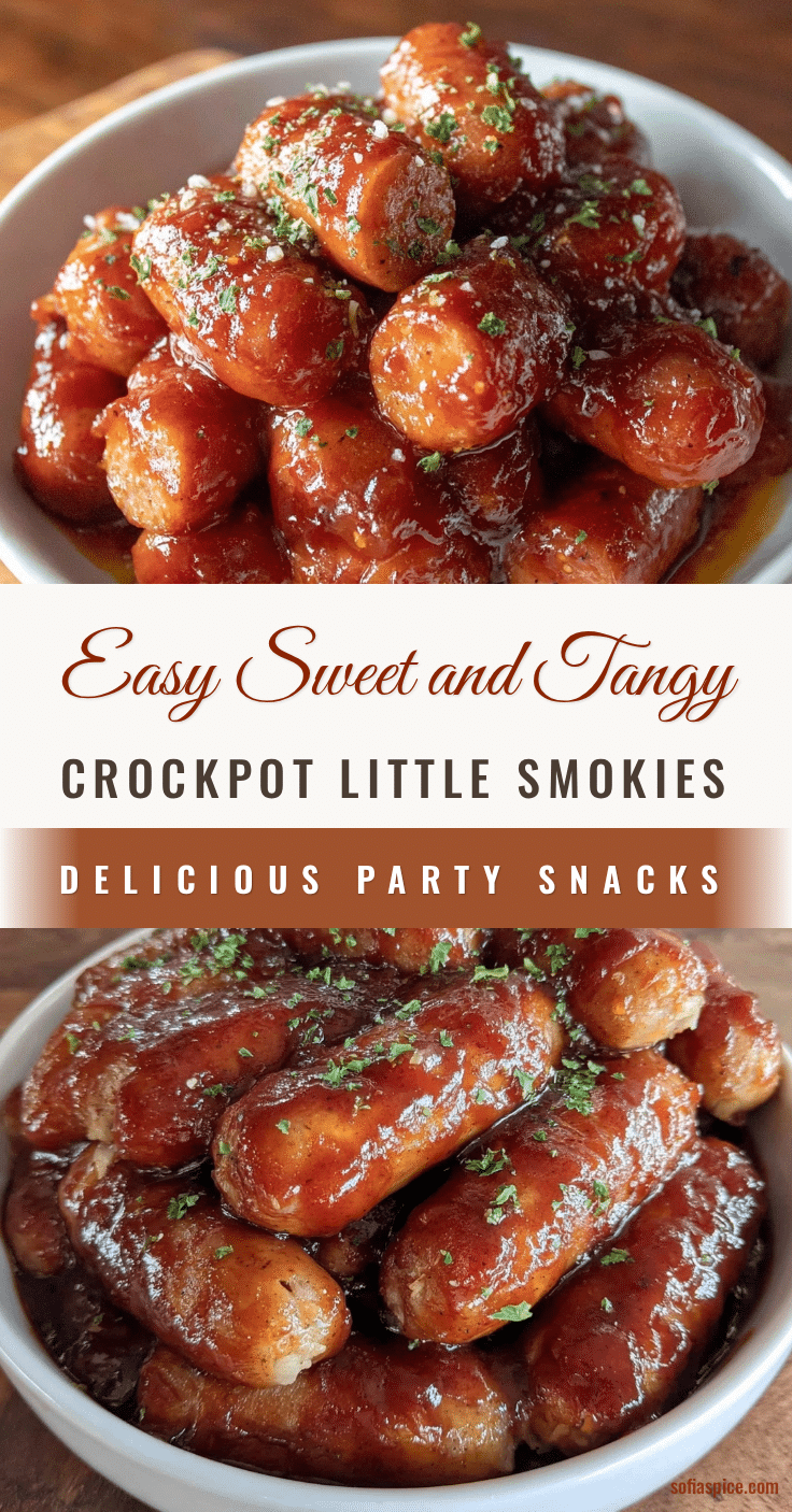 easy sweet and tangy crockpot little smokies recipe