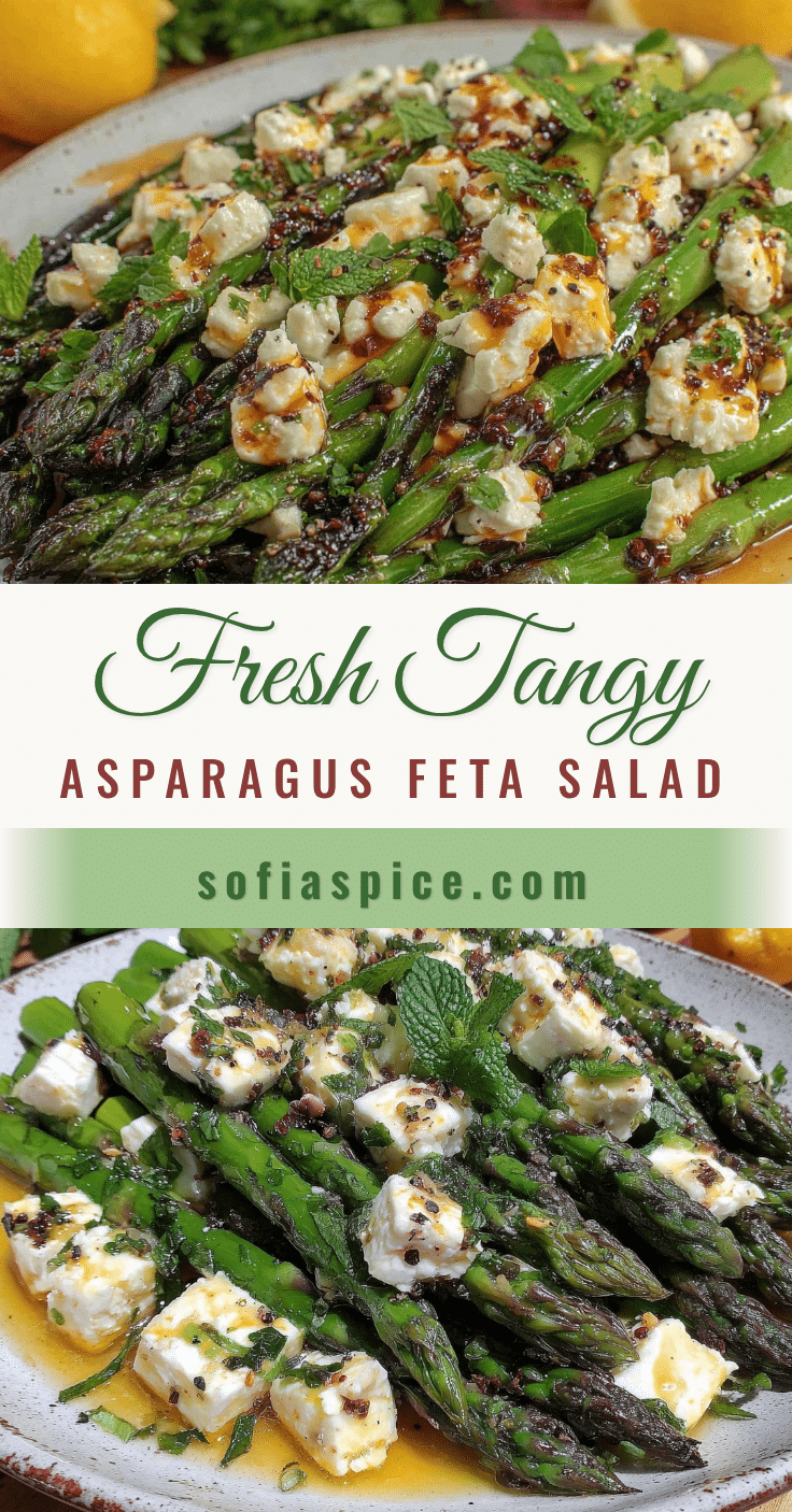 fresh asparagus and feta salad recipe