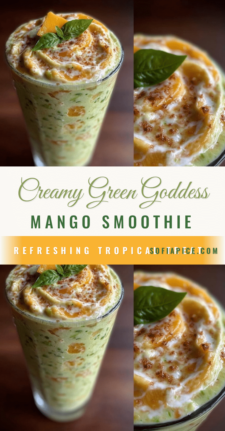 fresh green goddess spinach smoothie recipe