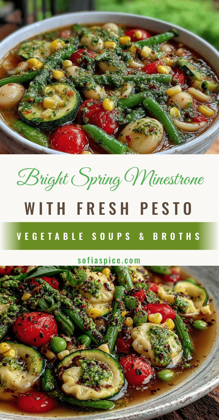 fresh spring minestrone recipe
