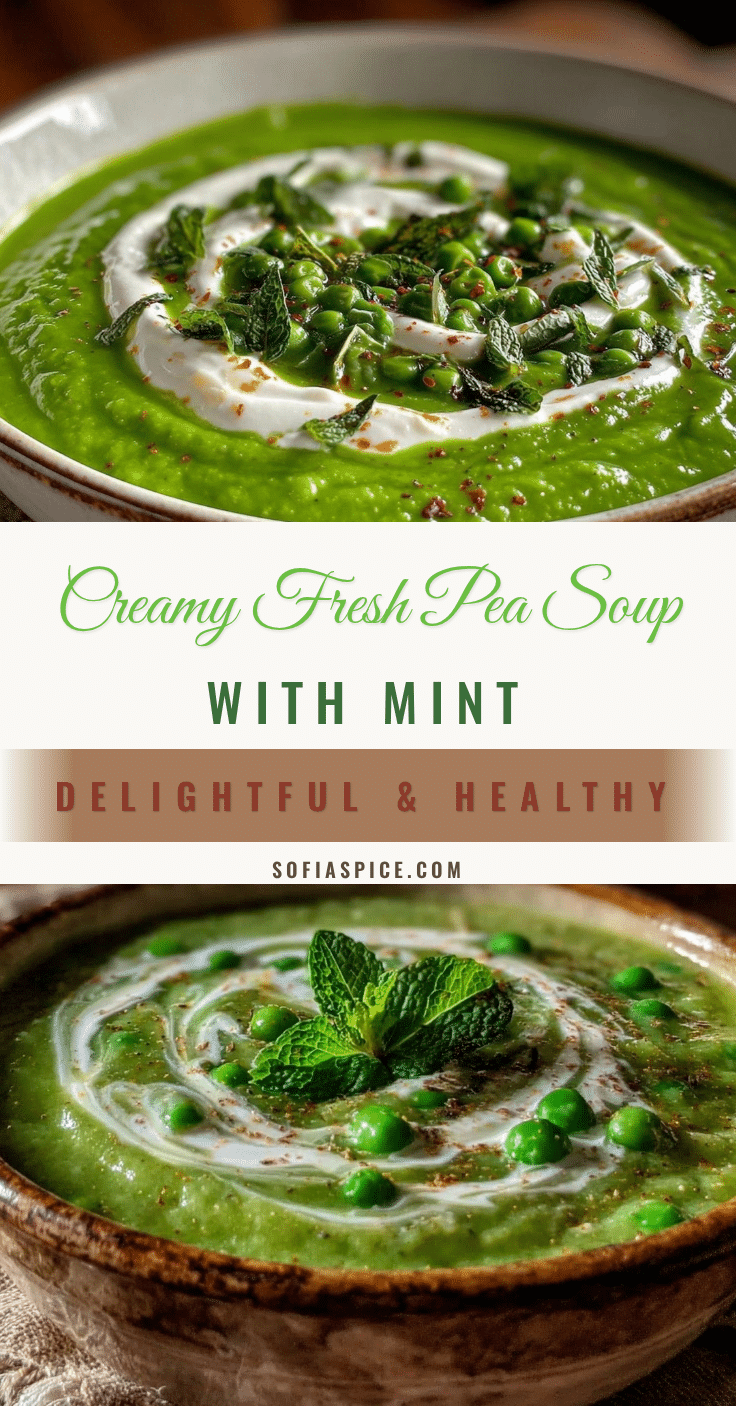 fresh wholesome pea soup recipe