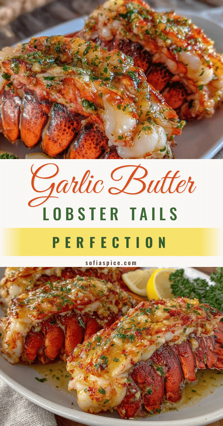 garlic butter lobster tails recipe