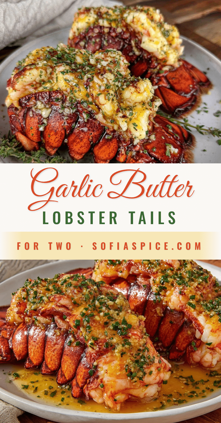 garlic butter lobster tails recipe