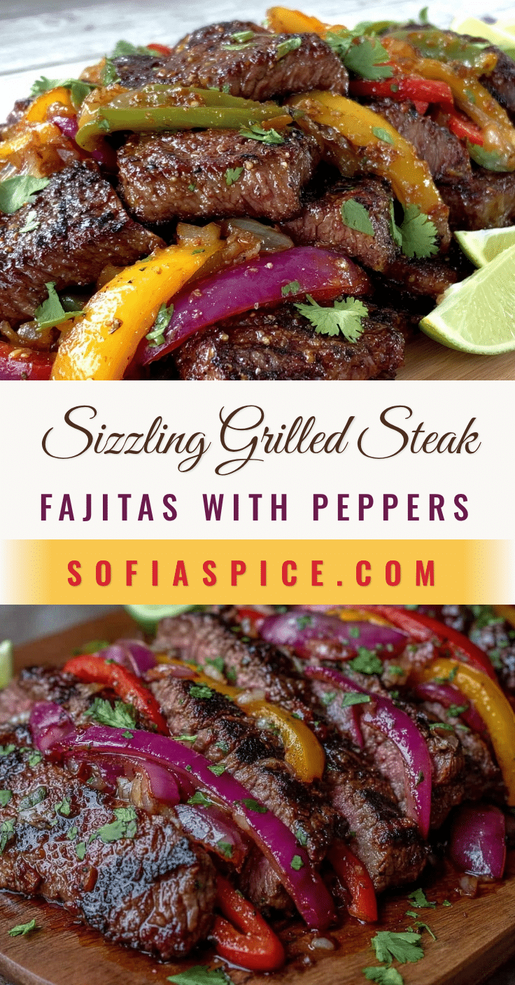 grilled steak fajitas recipe