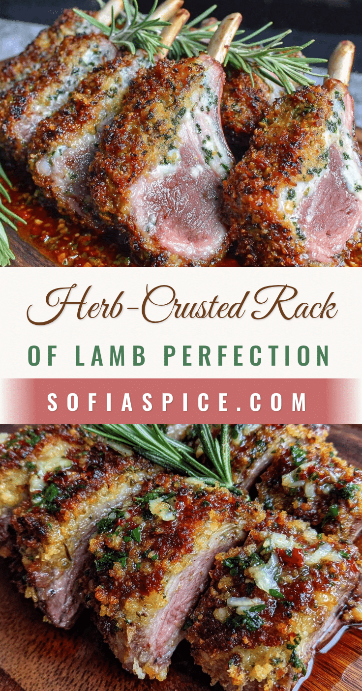 herb-crusted rack of lamb recipe