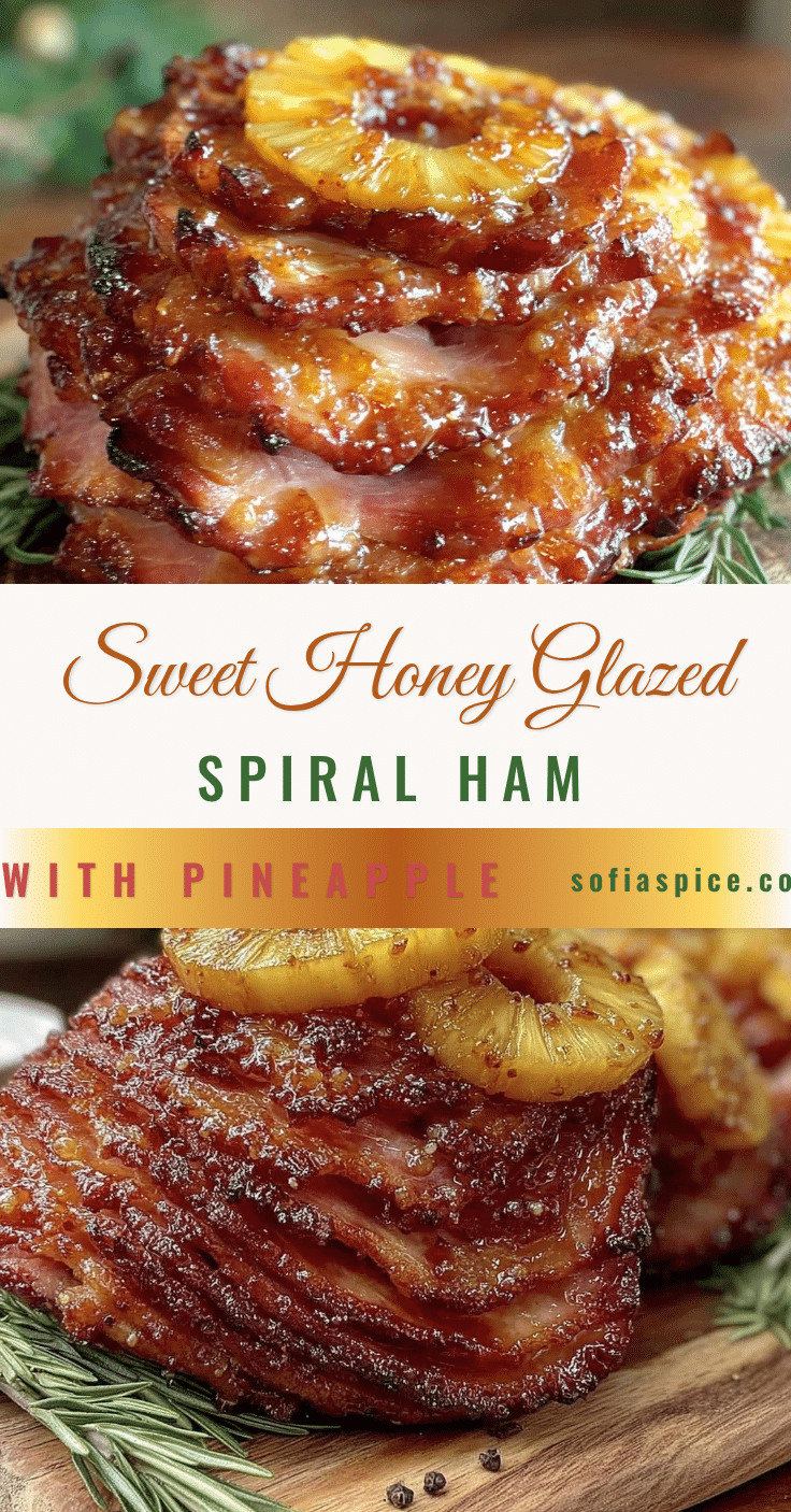 honey glazed spiral ham recipe