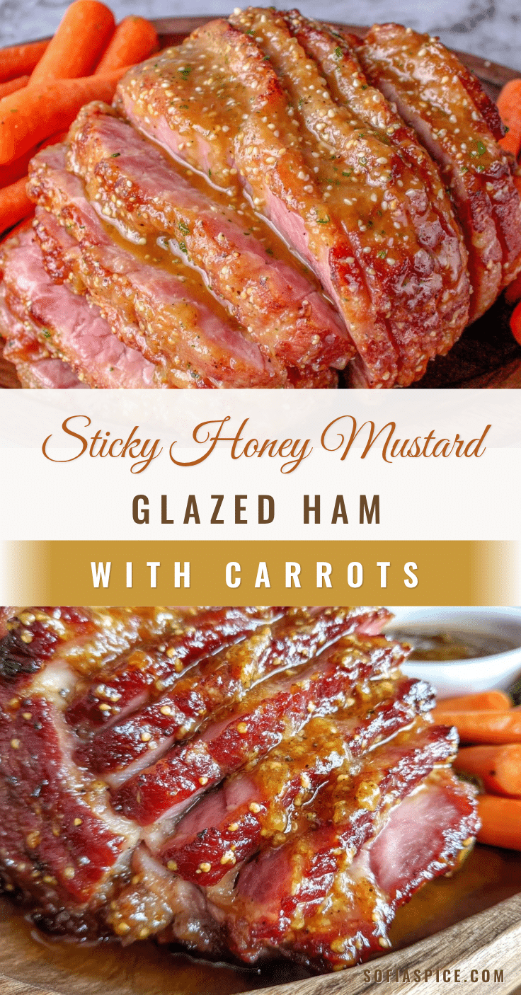 honey mustard glazed ham recipe