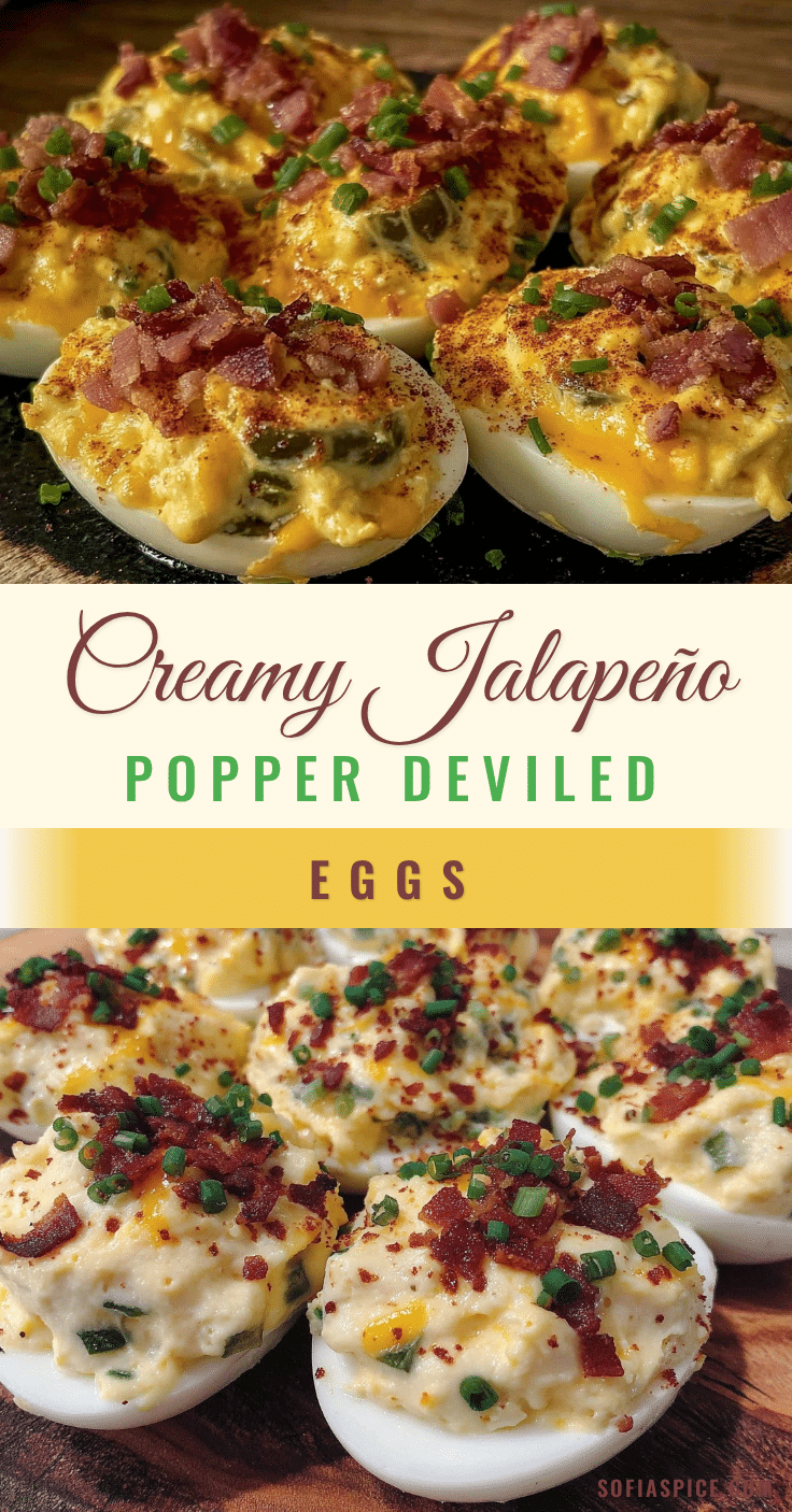 jalapeño popper deviled eggs recipe