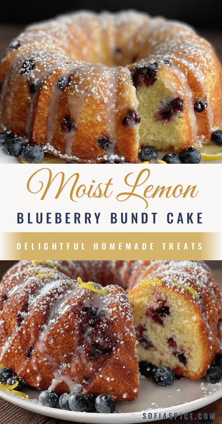 lemon blueberry bundt cake recipe