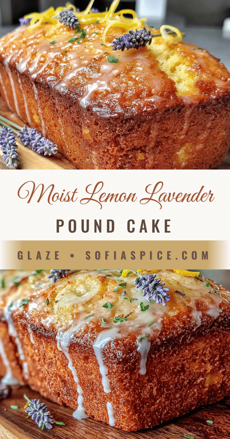 lemon lavender pound cake recipe