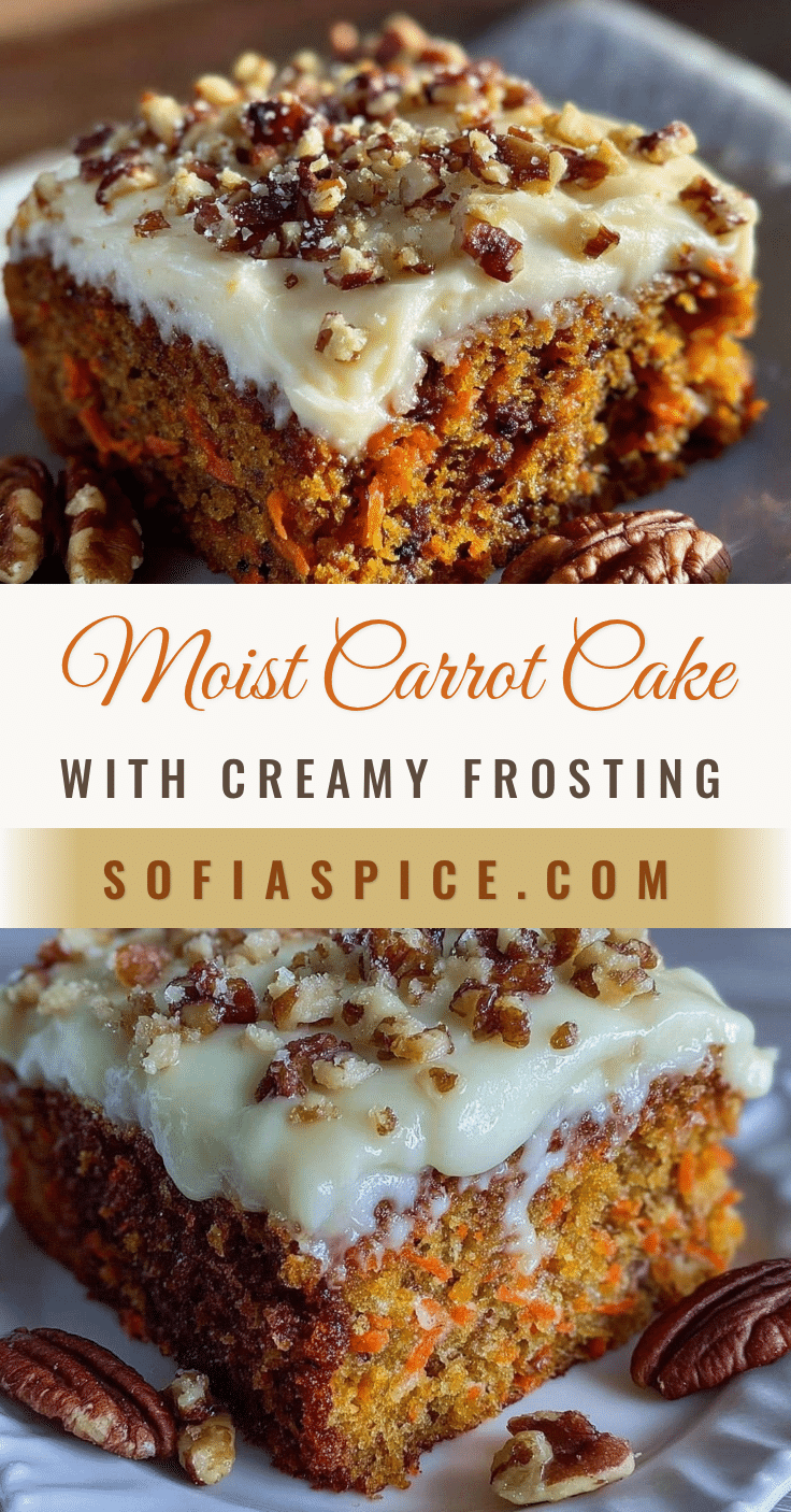 moist homemade carrot cake recipe