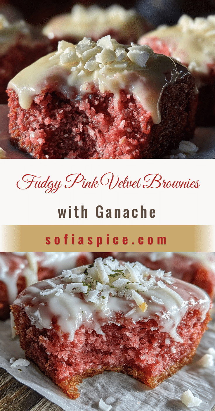 pink velvet brownies recipe
