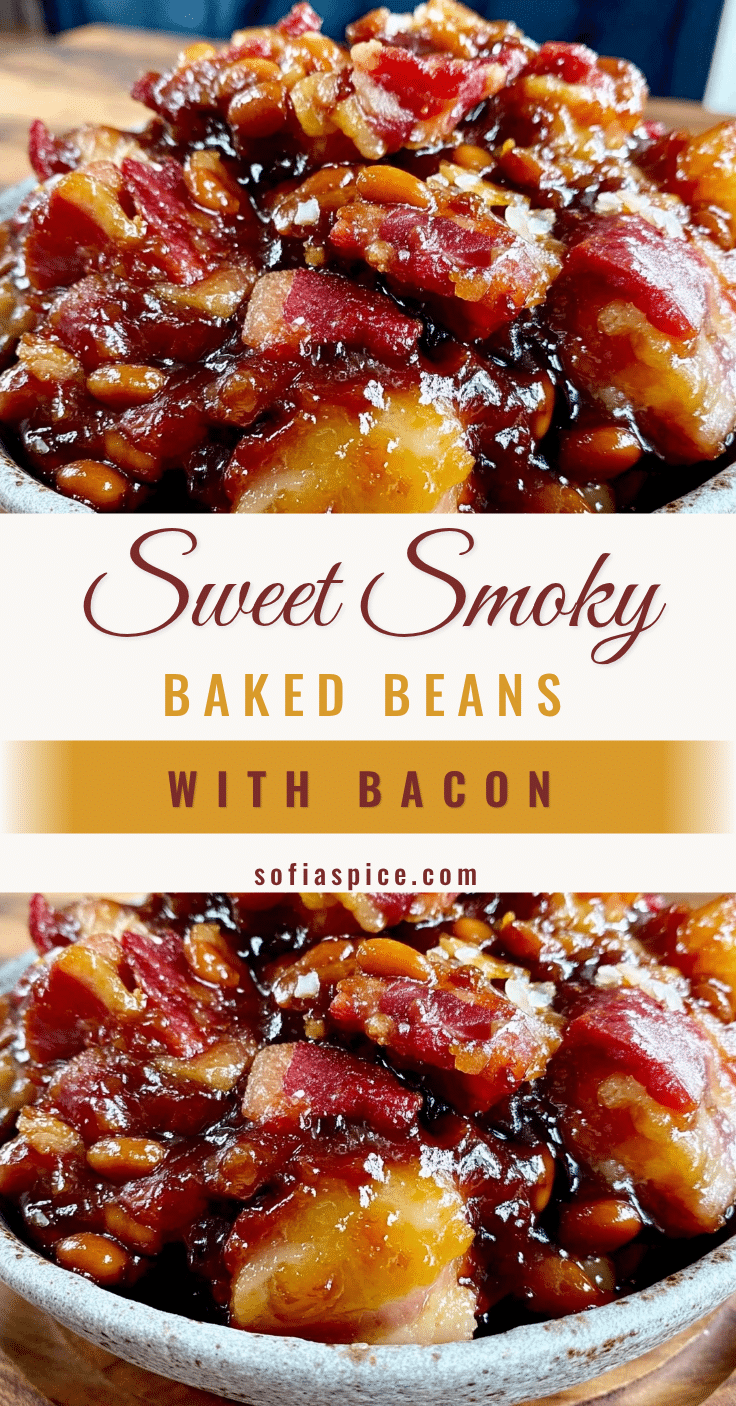 savory baked beans with bacon and molasses recipe
