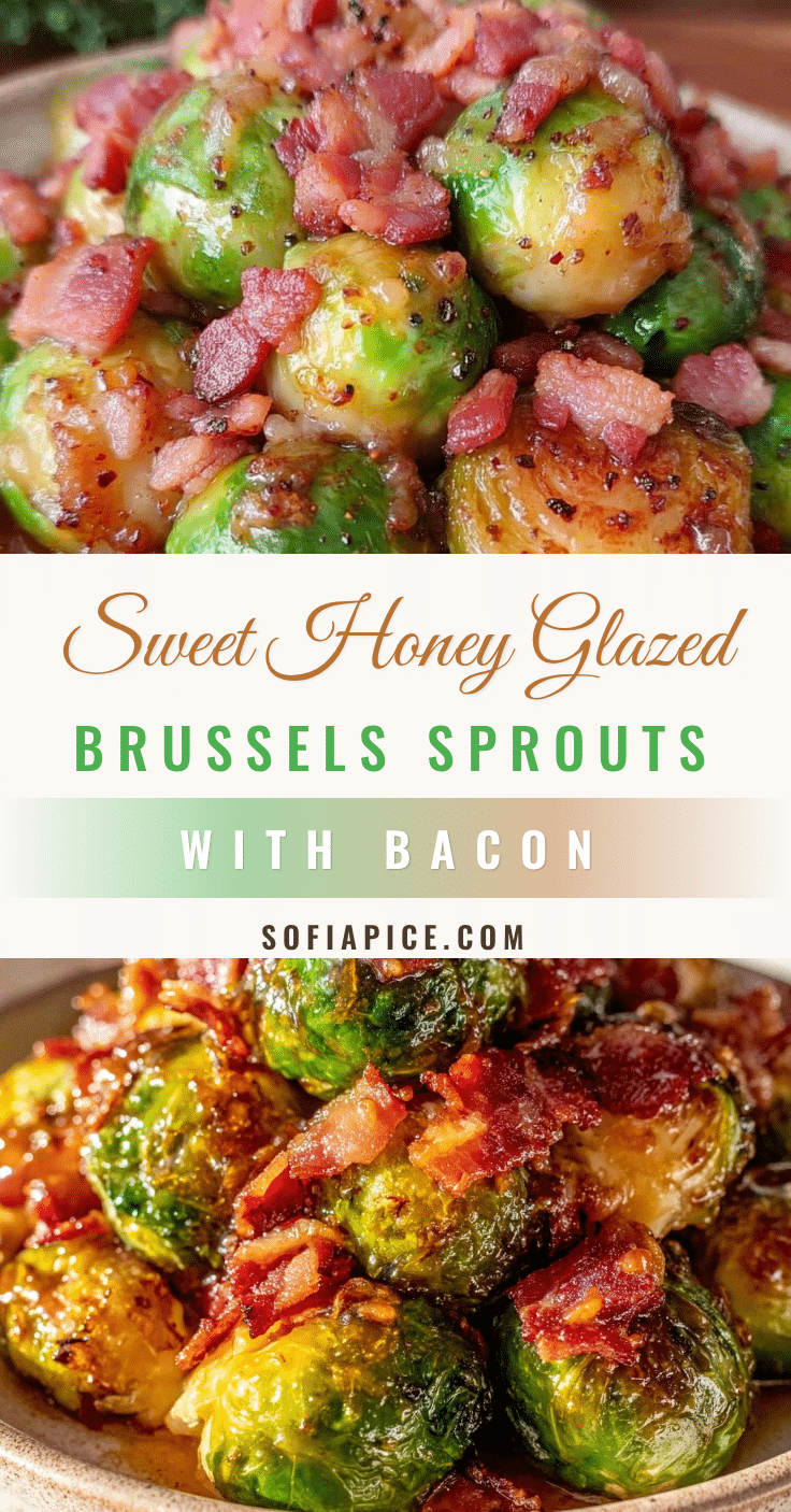 savory honey glazed brussels sprouts recipe