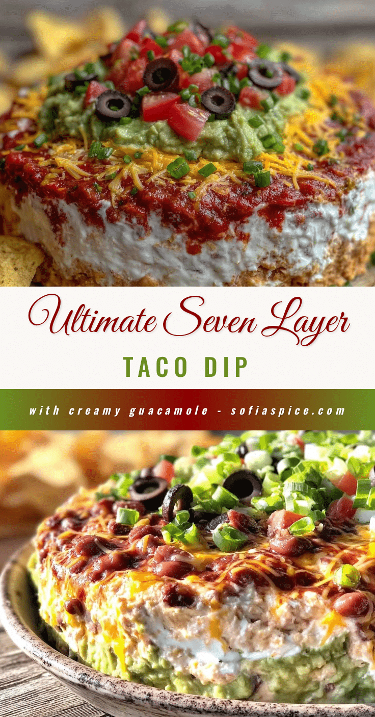 seven layer taco dip recipe