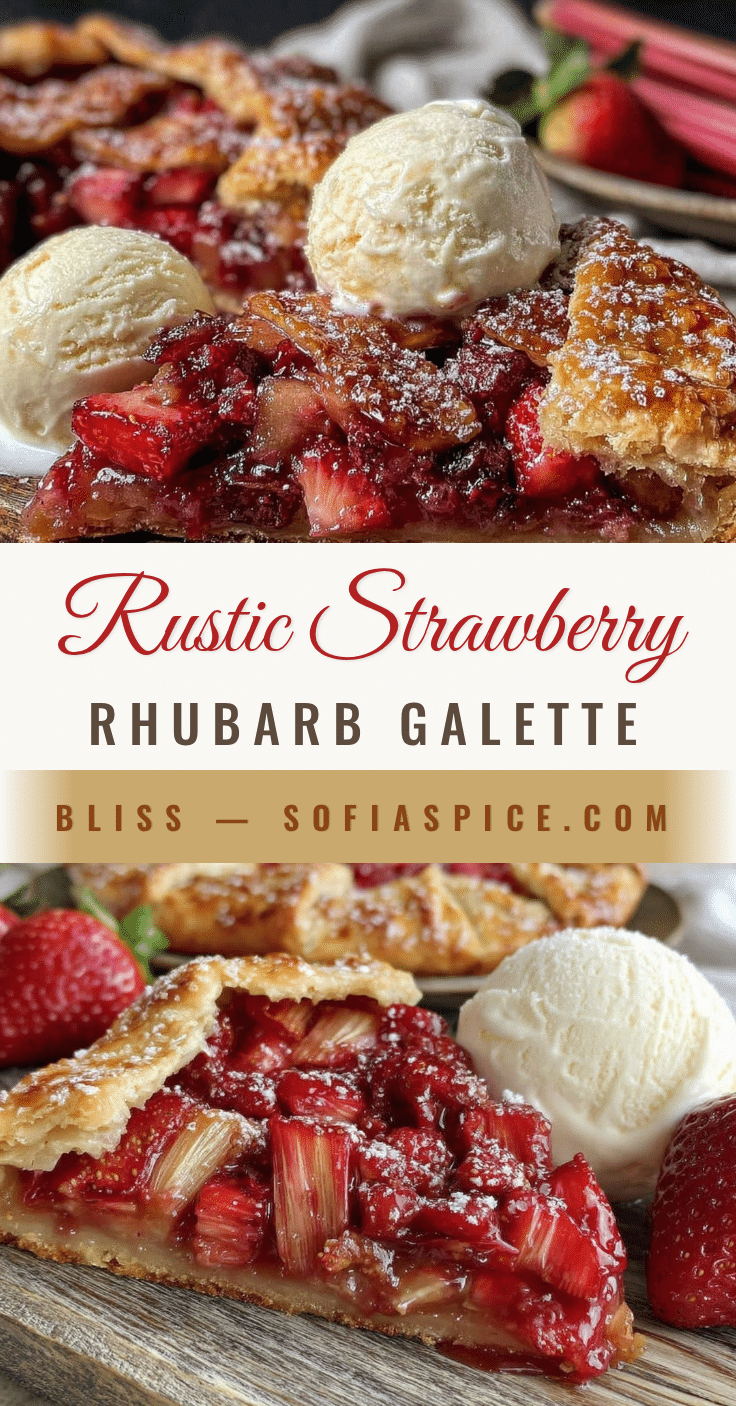 strawberry rhubarb galette recipe recipe