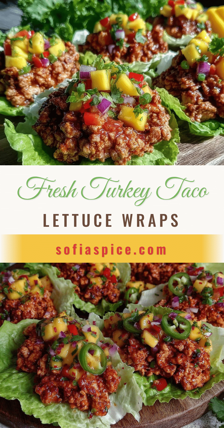 turkey taco lettuce wraps recipe