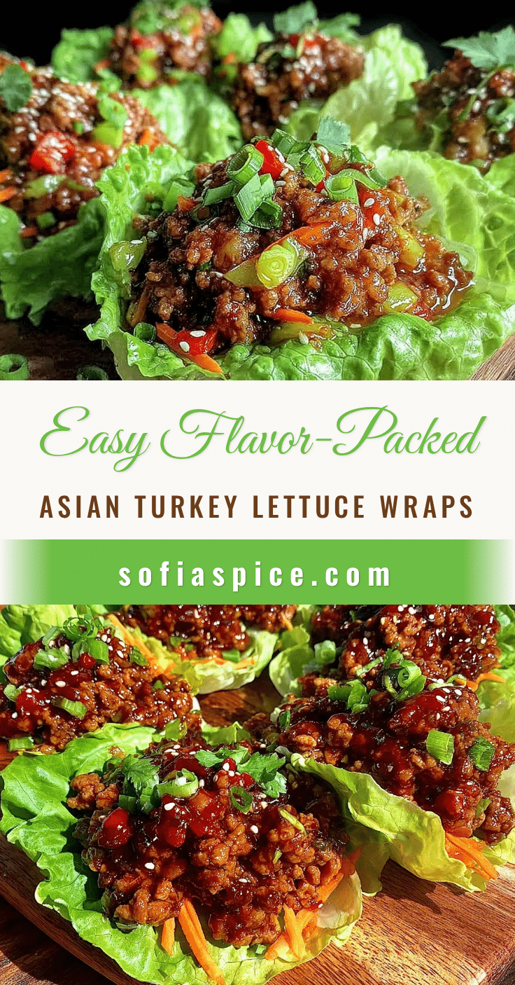 asian ground turkey lettuce wraps recipe
