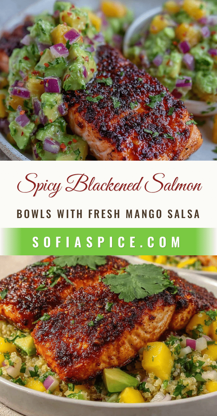 blackened salmon bowls recipe