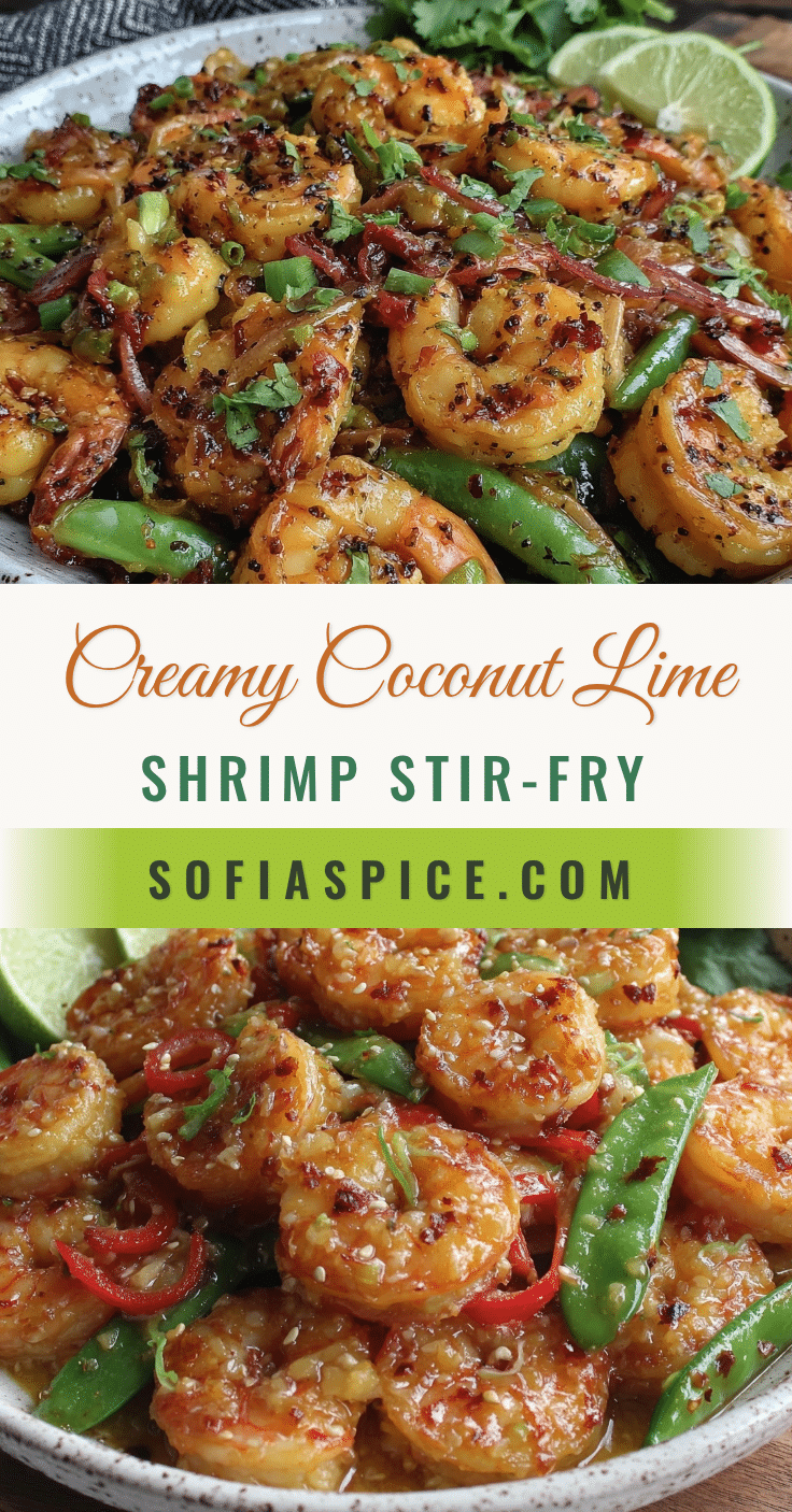 coconut lime shrimp stir-fry recipe